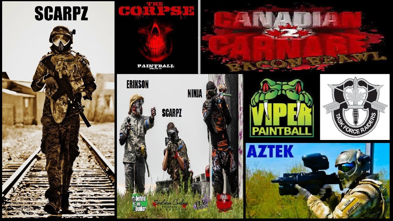 SCARPZ PAINTBALL - CANADIAN CARNAGE 2 - BACON BRAWL - FULL EVENT