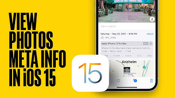 View EXIF data in iOS 15 #shorts