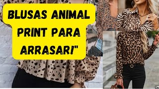 Blusas Animal Print para Arrasar!' by Mais Feminina 409 views 3 weeks ago 1 minute, 18 seconds