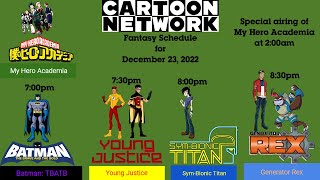 Cartoon Network Fantasy Next Bumpers for December 23, 2022