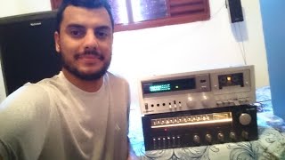 Demonstração e Revitalização do TAPE DECK GRADIENTE CD 4000 de 1980 #Serie Vintage