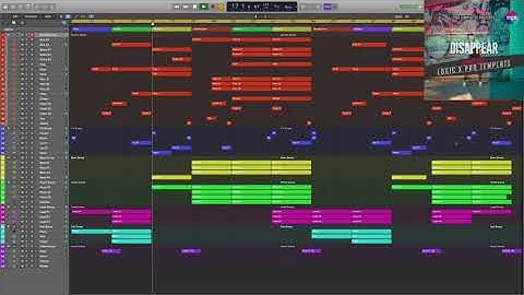 Logic X Pro Template Disappear (Dance Pop) #logicproxtemplate #logicprox #logicpro