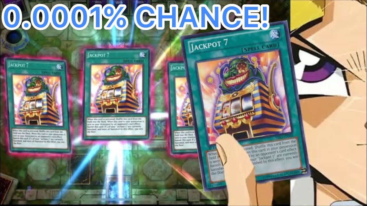 WHEN YOU LOSE TO JACKPOT 7 INSTA WIN CONDITION! [Yu-Gi-Oh! Master Duel]