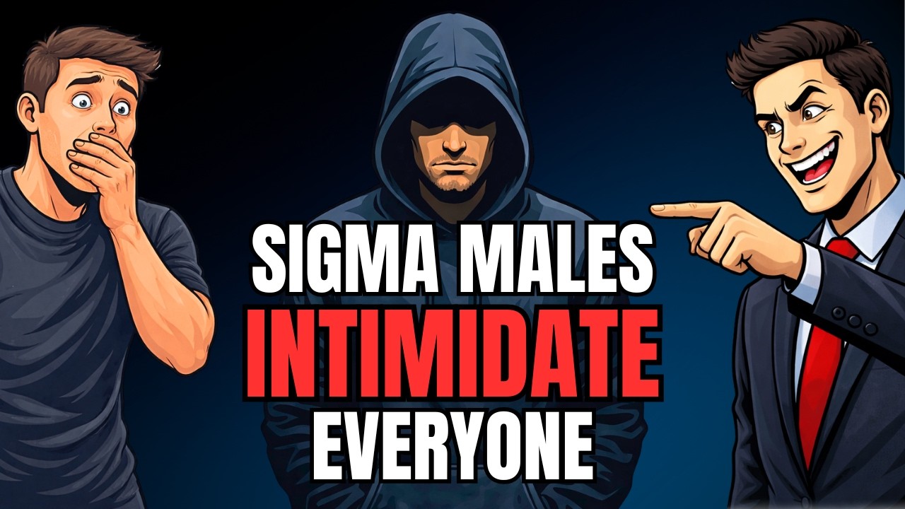 4 Ways Sigma Males INTIMIDATE Others Without Even Trying