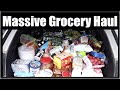 Pandemic Grocery Haul - Once-A-Month Shopping - LARGE Family