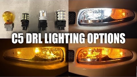 C5 DRL Lighting Options