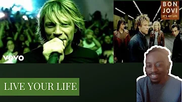 Bon Jovi it's my life (Official Music Video) Reaction