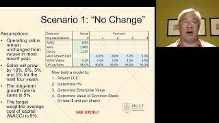 FinMan Ch 7 valuation video 5   FCF NOPAT projections