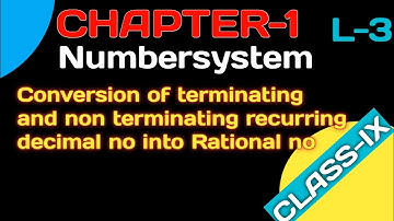 Convert decimal no into rational numbers|Rd sharma Class 9 Chapter-1 (Number system )