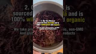 Why you should order Sea Moss products from us  seamoss seamossgel