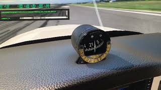 X-Plane 12 new baron: compass.