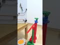 おもちゃピタゴラ装置269 ver2 Marble Run #asmr #marblerun #trickshots #shorts #rubegoldbergmachine