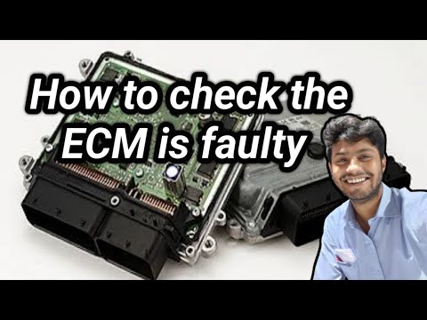 How to check the faulty ECM module - YouTube