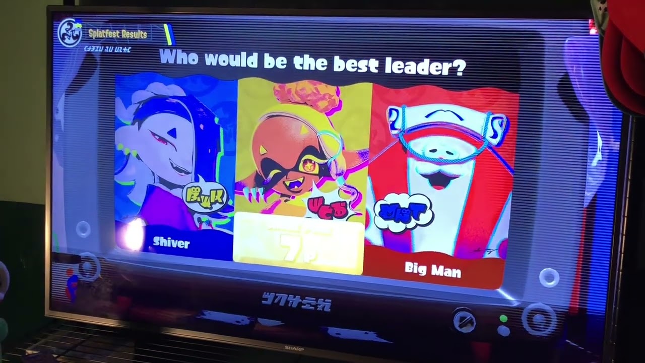 Splatfest Results: Team Shiver Victory