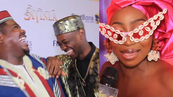 UNSEEN FOOTAGE LATEEF ADEDIMEJI, MR MACARONI, MERCY AIGBE, TOYIN ABRHAM OTHERS FROM AYINLA PREMIERE