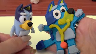 Disfraces de Plastilina para Bluey y Bingo 🐶🎉🩺