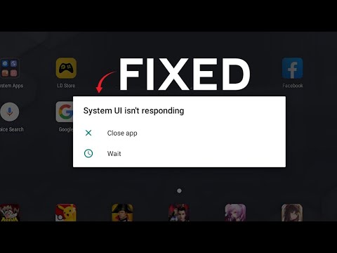 LD Player Fix "System UI isn't responding" Problem | All Games Fixed in 1 Minute ✅