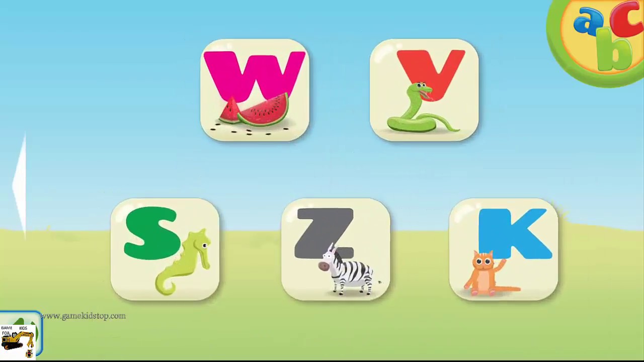 Alphabet ABC play with me from A to Z for Kids Preschool - English ABC ...