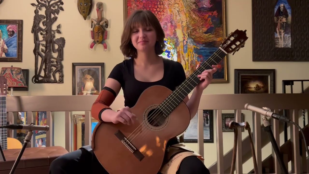 ALBANIA INTERNATIONAL GUITAR  COMPETITION entry for Alexandria Cutting, Category II, 2025