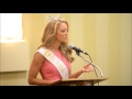 JS Video: Miss TN 2013 Shelby Thompson at Jackson Exchange Club 071613