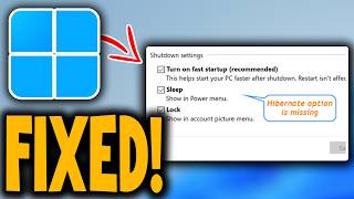 How To Fix Missing Hibernate Option On Windows 10/11 - Easy Guide