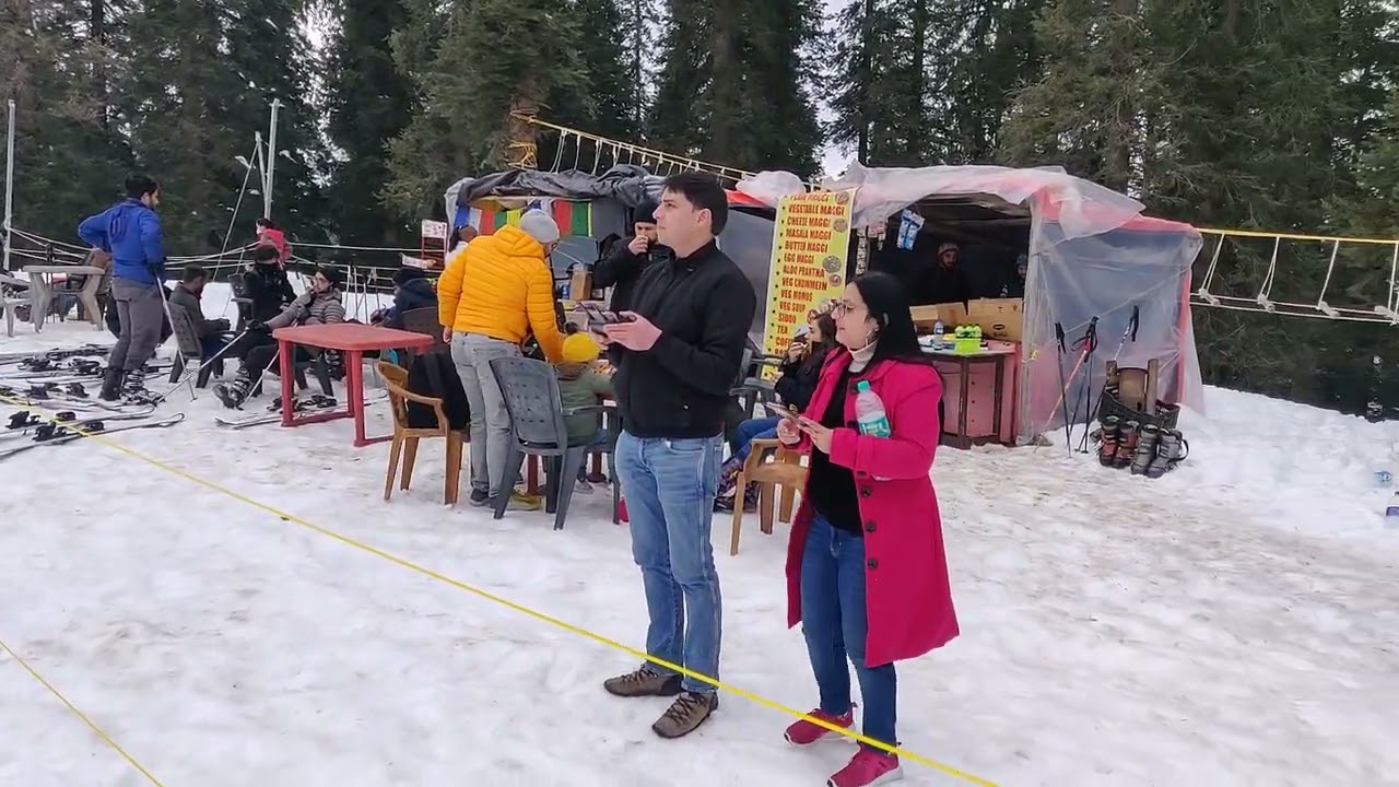 Narkanda winter snow activities in one video.