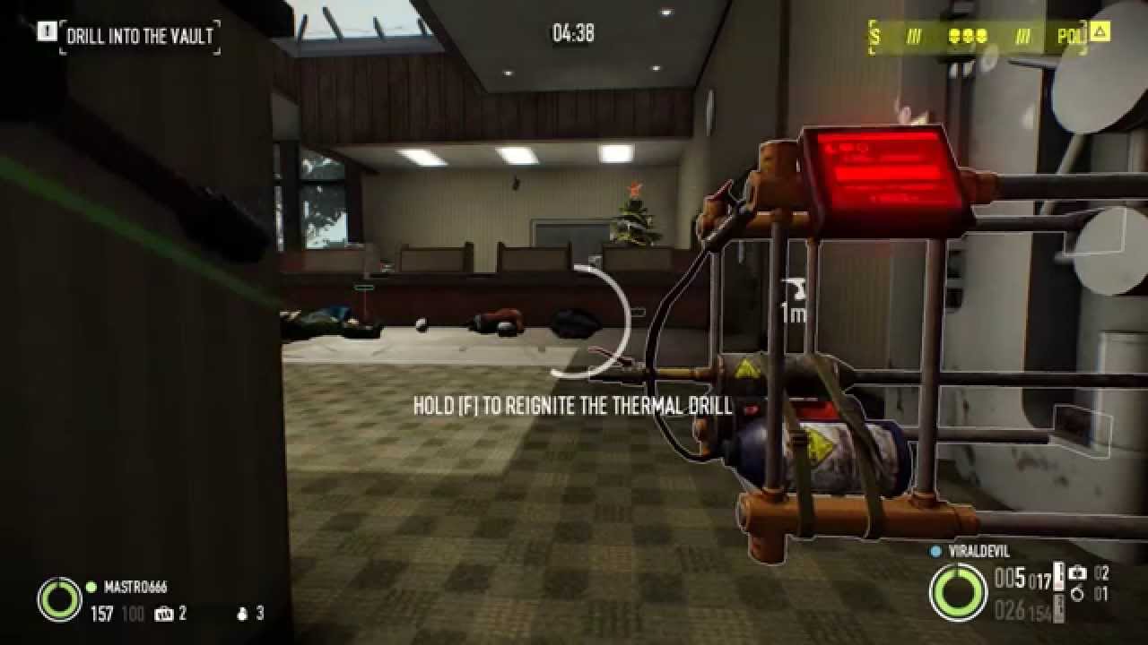 Payday 2 - Heist:GO Bank - Difficulty:Overkill - [Duo Play] - [8] - YouTube