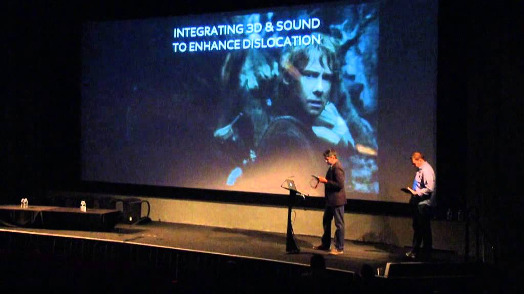 3D & Sound Design: The Hobbit @ 3DCS 2014.