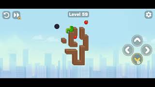 Snake Puzzle Slither to Eat Level 59 | snake puzzle level 59