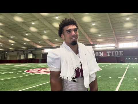 Alabama Football WR Derek Meadows Interview | Kentucky Week