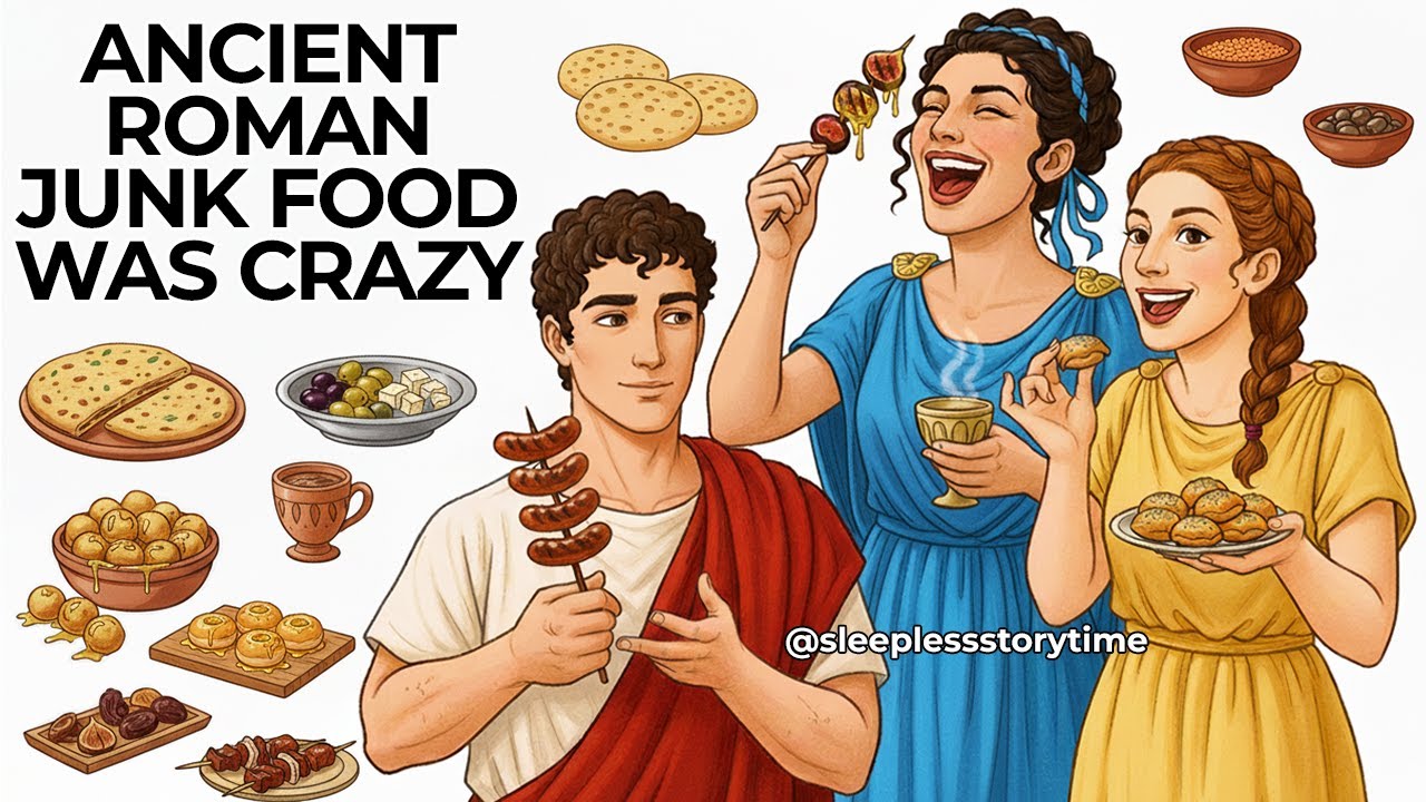Curious Roman Sleepy History | Ancient Roman Junk Food & Other Curious Tales - YouTube