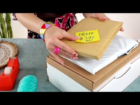 ASMR Packing Orders for eBay • No Talking