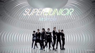 【日本語歌詞】SUPER JUNIOR Mr. Simple