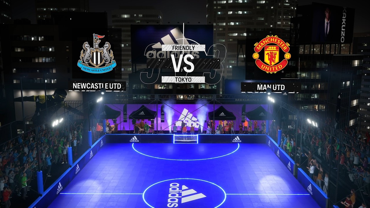 FC25 Volta. Newcastle vs Manchester United