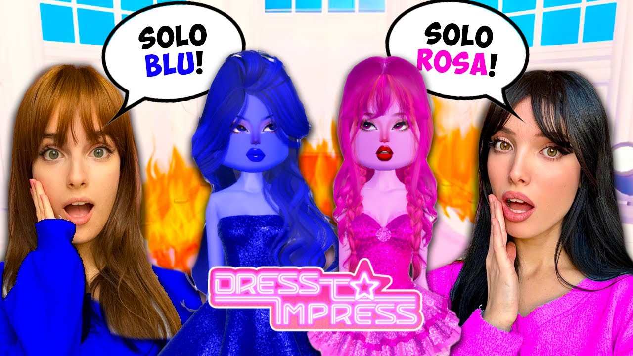 PUOI USARE SOLO UN COLORE SU DRESS TO IMPRESS PER 24 ORE!