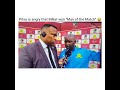 Pitso angry about the man of the match