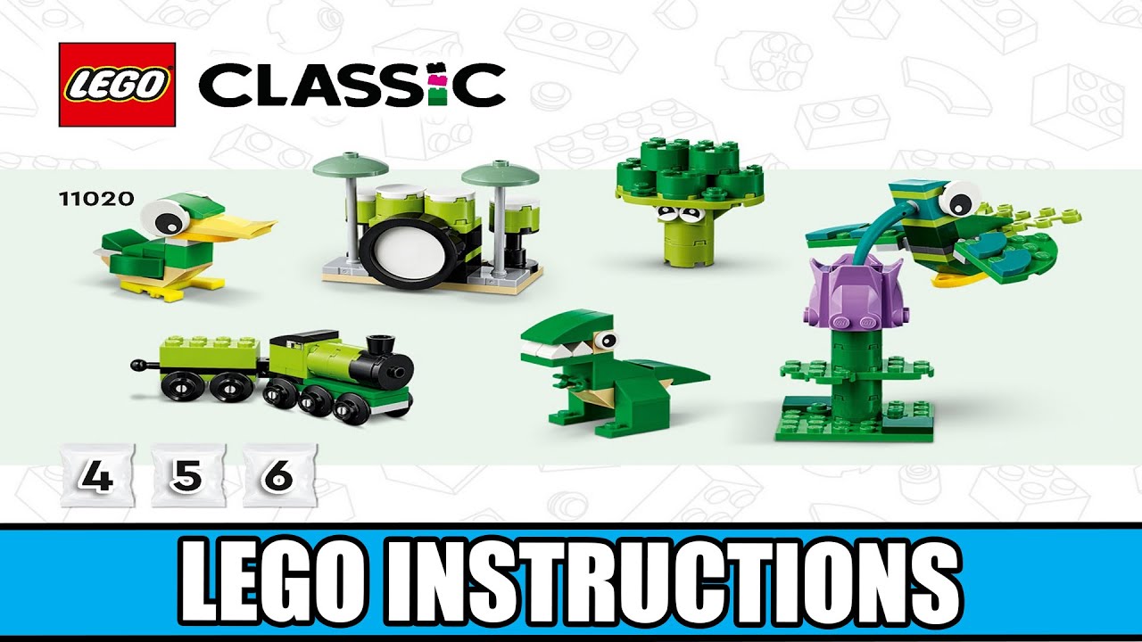 Classic - Build Together (Book 2 Green) LEGO instructions