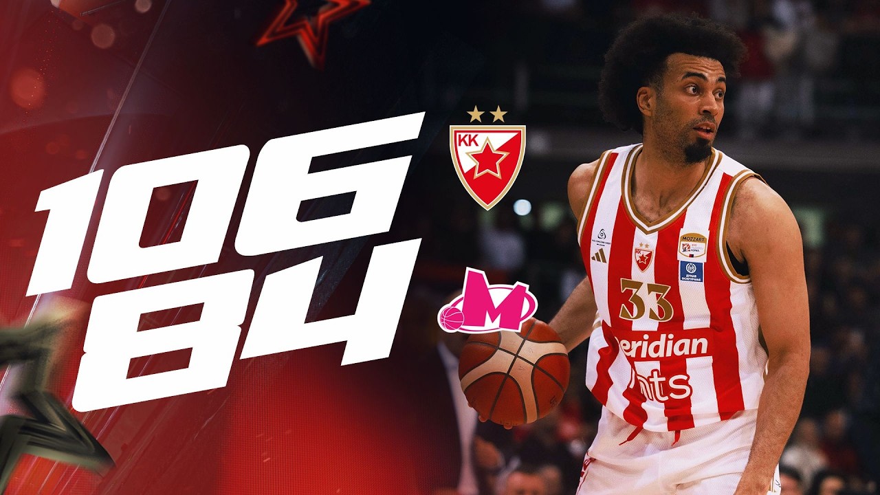 SVI POENI ZVEZDE - KK Crvena zvezda Meridianbet vs. KK Mega 106:84 | Finale Kupa Radivoj Korać
