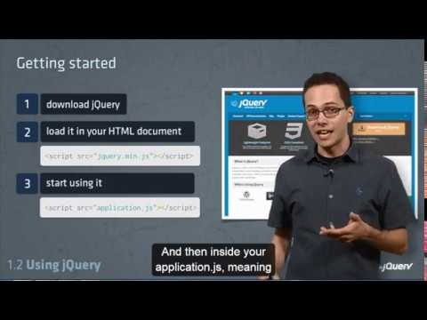 [try jquery] 1.2 Introduction to jQuery - Using jQuery [HD 720]