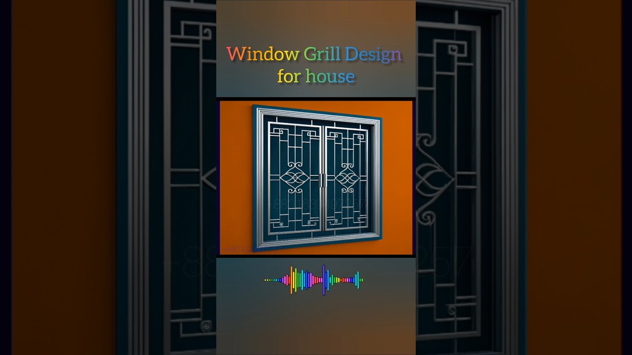 Latest Steel Window Grill Design Idea