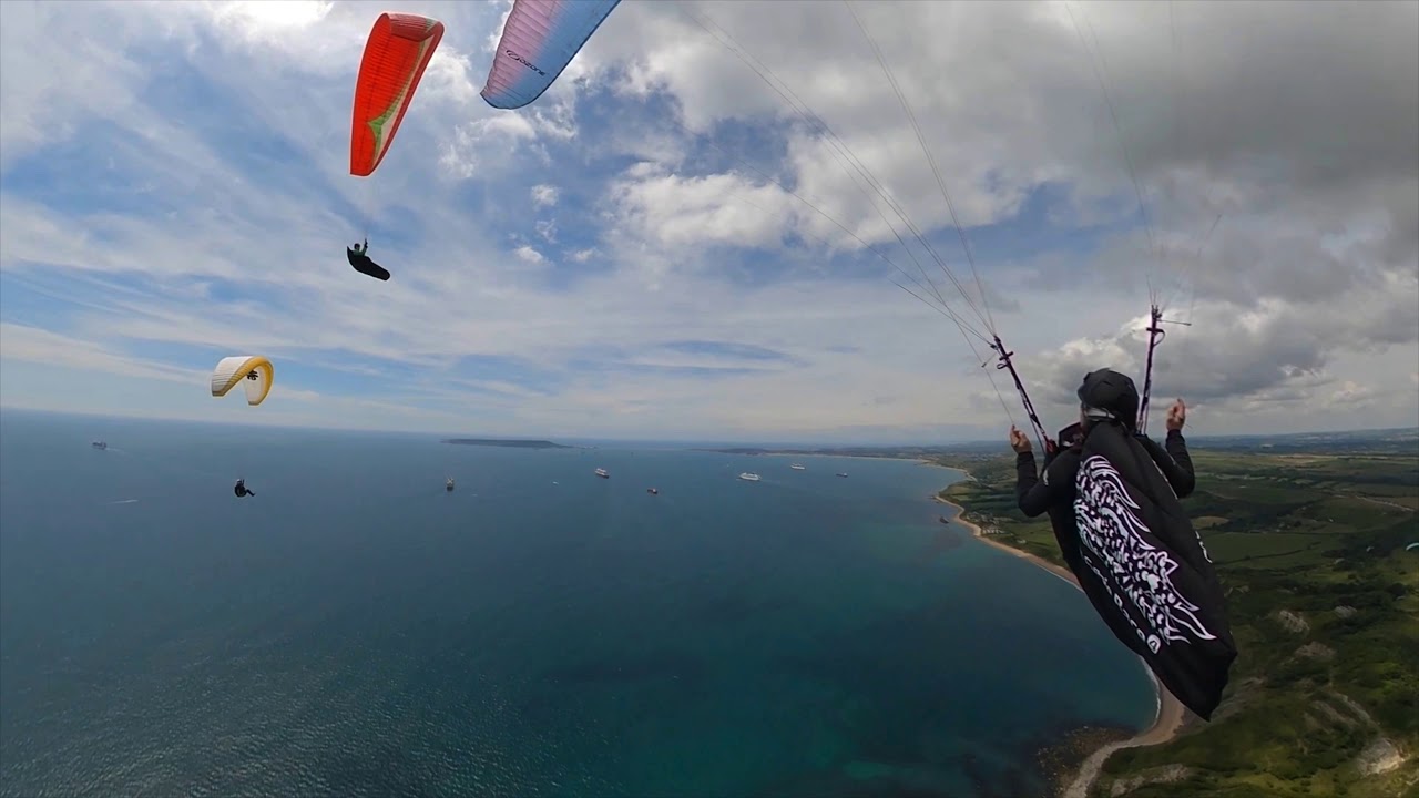 Ringstead Bay Paragliding GoPro Max Hero 8 edit