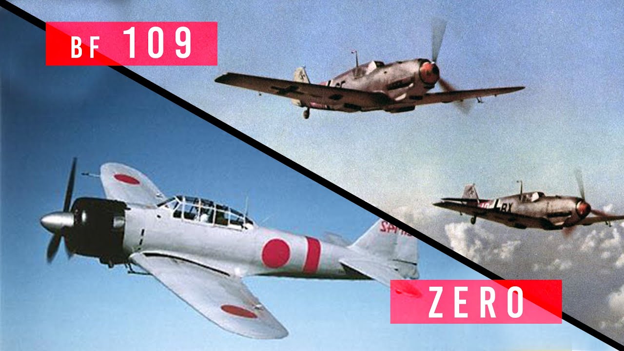 Bf 109 Vs A6M Zero Which Axis Fighter Was Superior YouTube bf-109-vs-a6m-zero-which-axis-fighter-was-superior-youtube