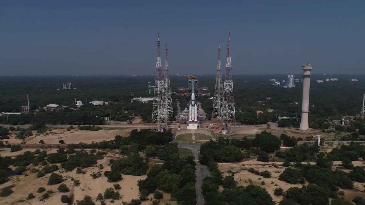 LVM3 M5 Drone Visuals | ISRO launch vehicle of CMS - 03 Communication satellite