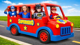 superhero bus missions ultimate helping adventure