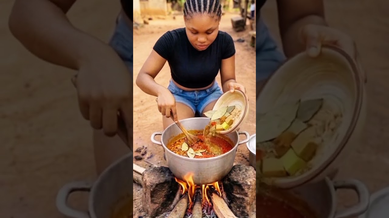 let's make a delicious jollof rice #food #cooking #jollof