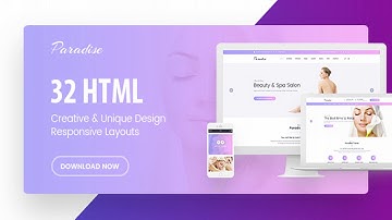 Paradise - Multipurpose HTML Template | Themeforest Website Templates and Themes