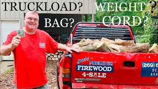 How should firewood be sold?  Proper way to sell firewood?