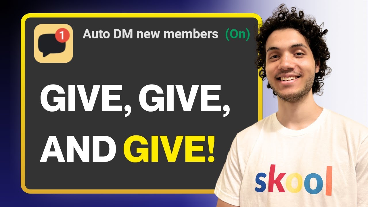 Skool Automod 2 Ways To Use The Skool Auto DM Plugin - YouTube
