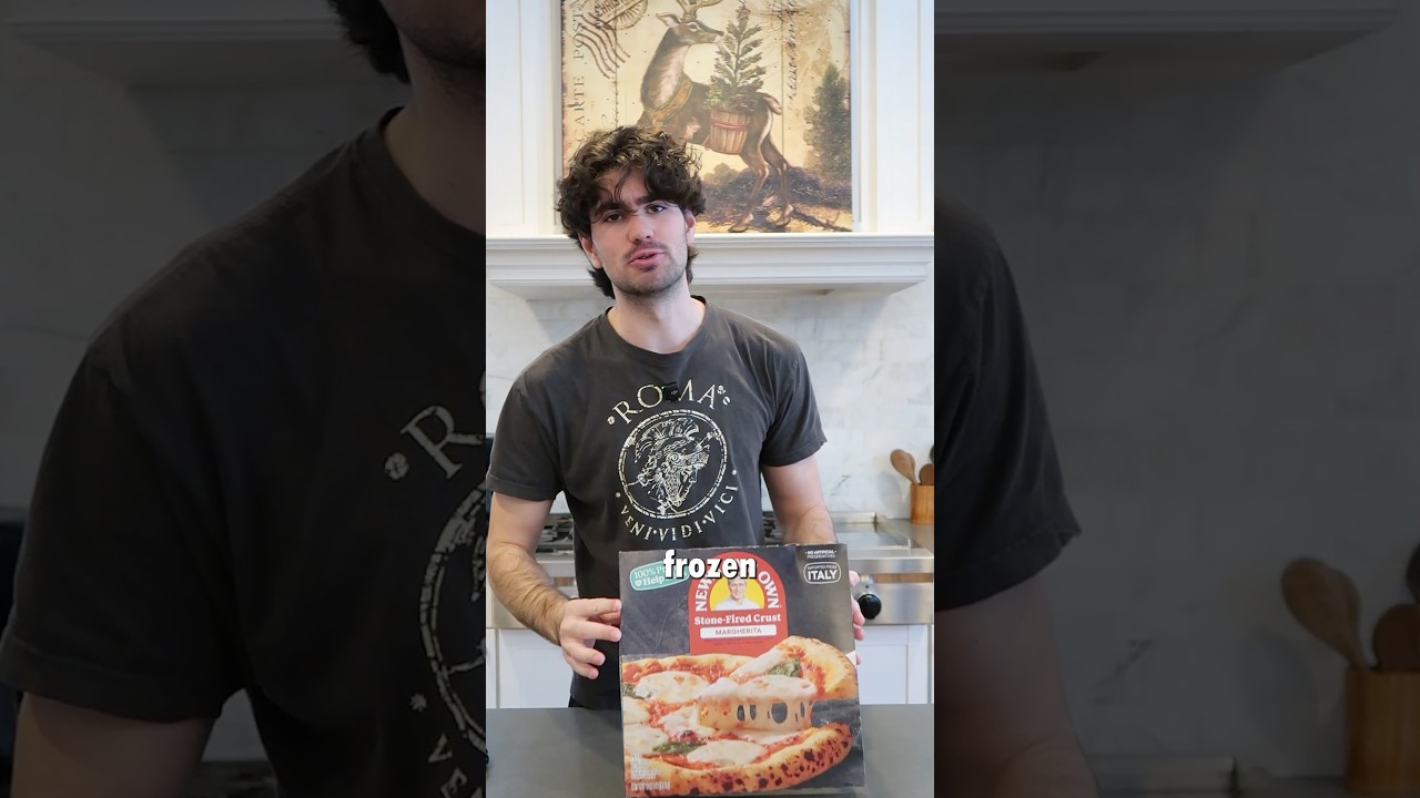 Thin, crispy, and delicious #shorts #food #funny #viral #pizza #youtubeshorts