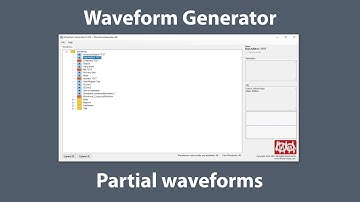 Waveform Generator - Partial Waveforms